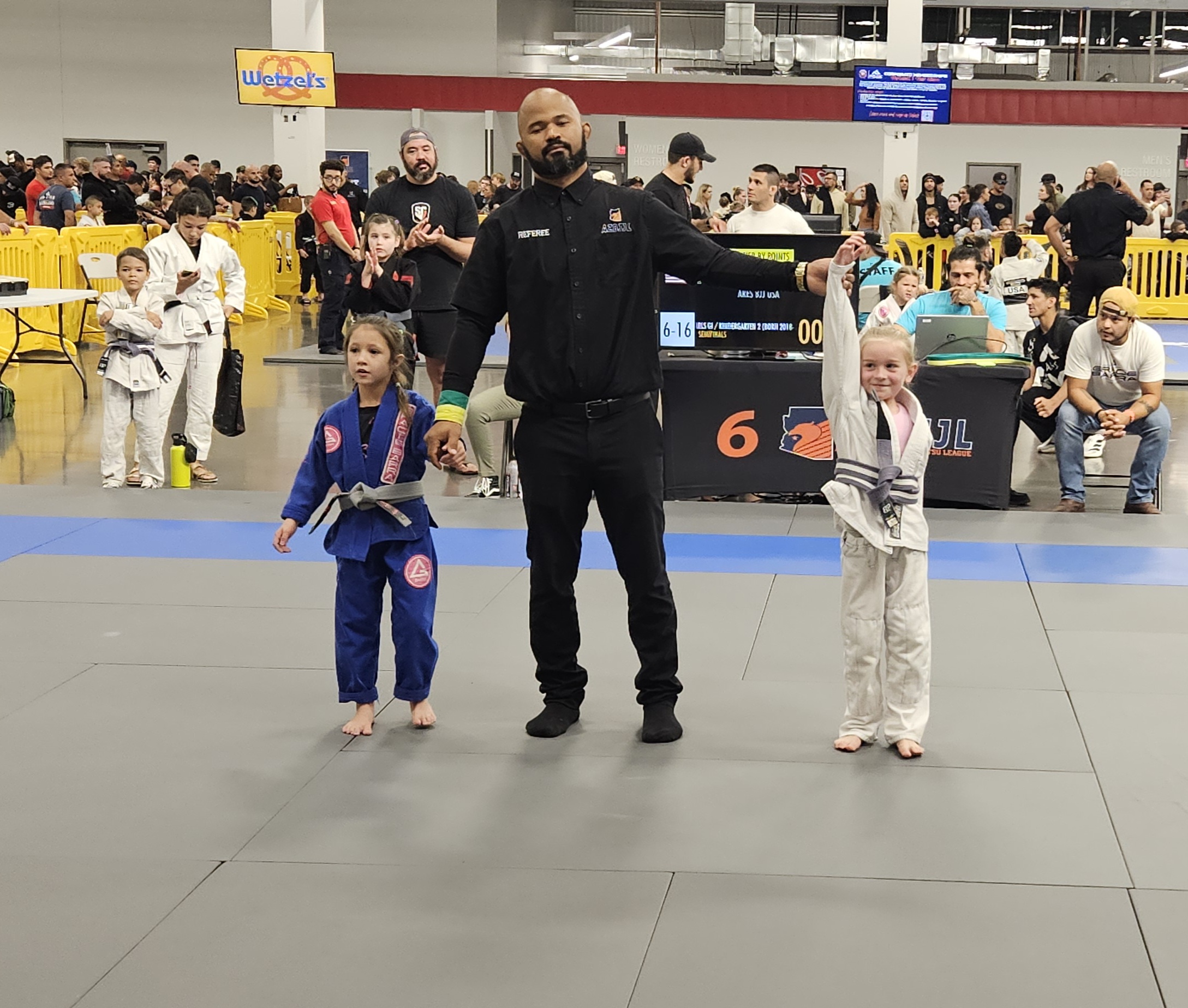 Kids competition victory at tournament